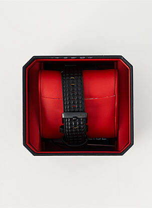 Montre matériaux cuir noir POLICE homme