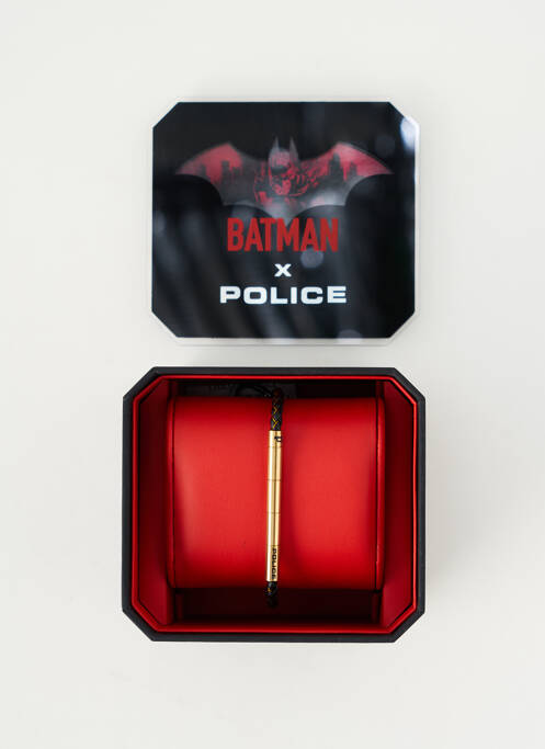 Bracelet fermeture aimant or POLICE homme