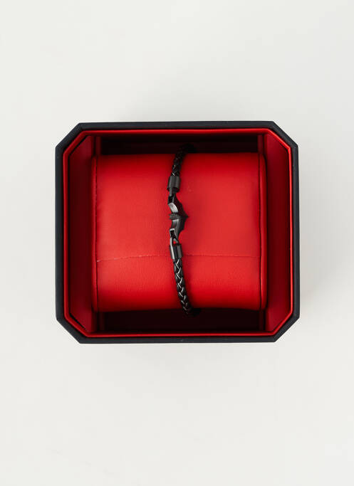 Bracelet fermeture aimant noir POLICE homme