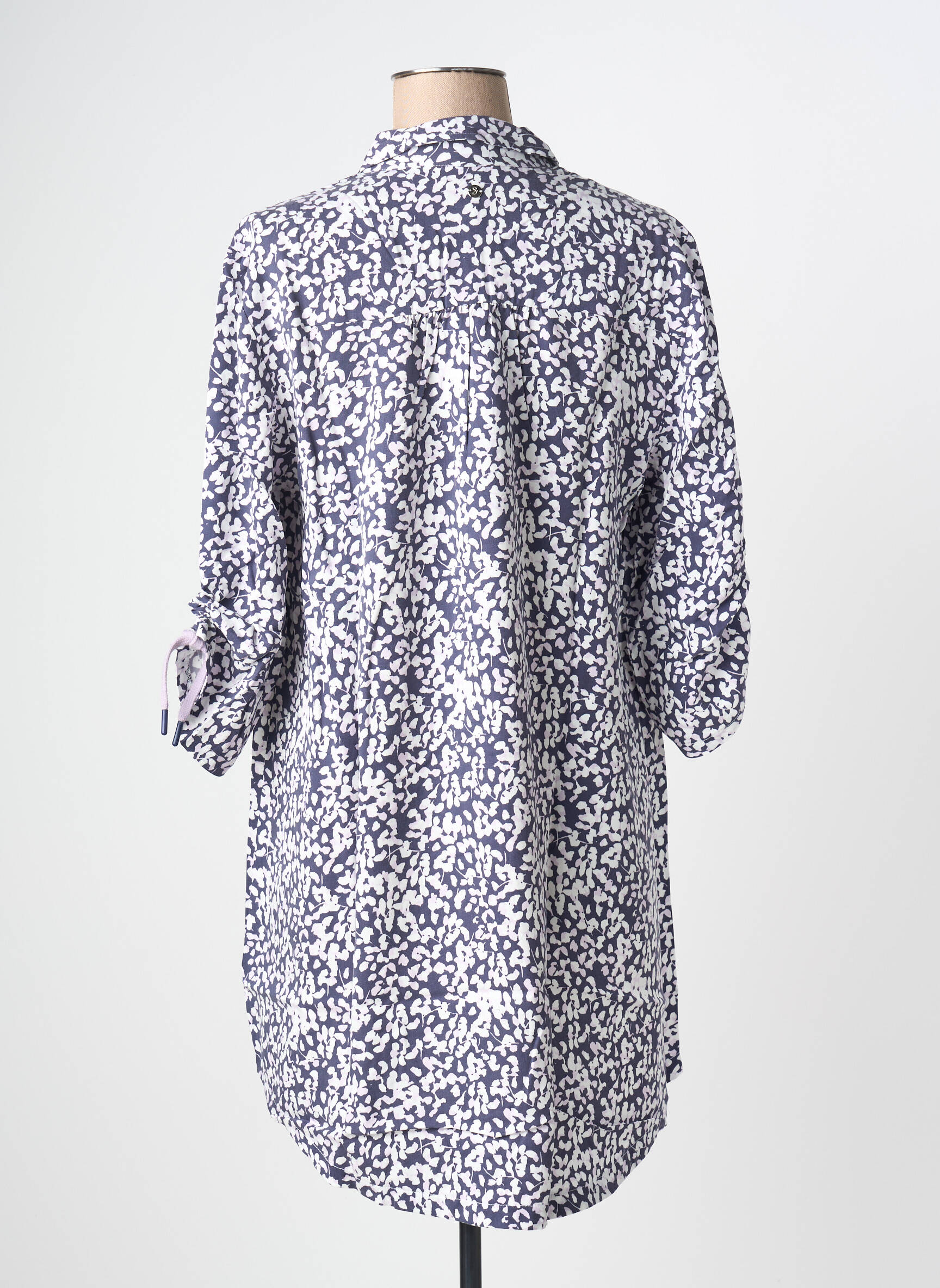 Tunique manches longues imprimé fantaisie violet SHEEGO femme