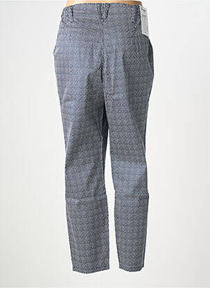 Pantalon droit stretch taille normale bleu SHEEGO femme