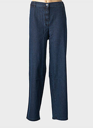 Jeans coupe droite stretch taille normale bleu KJBRAND femme