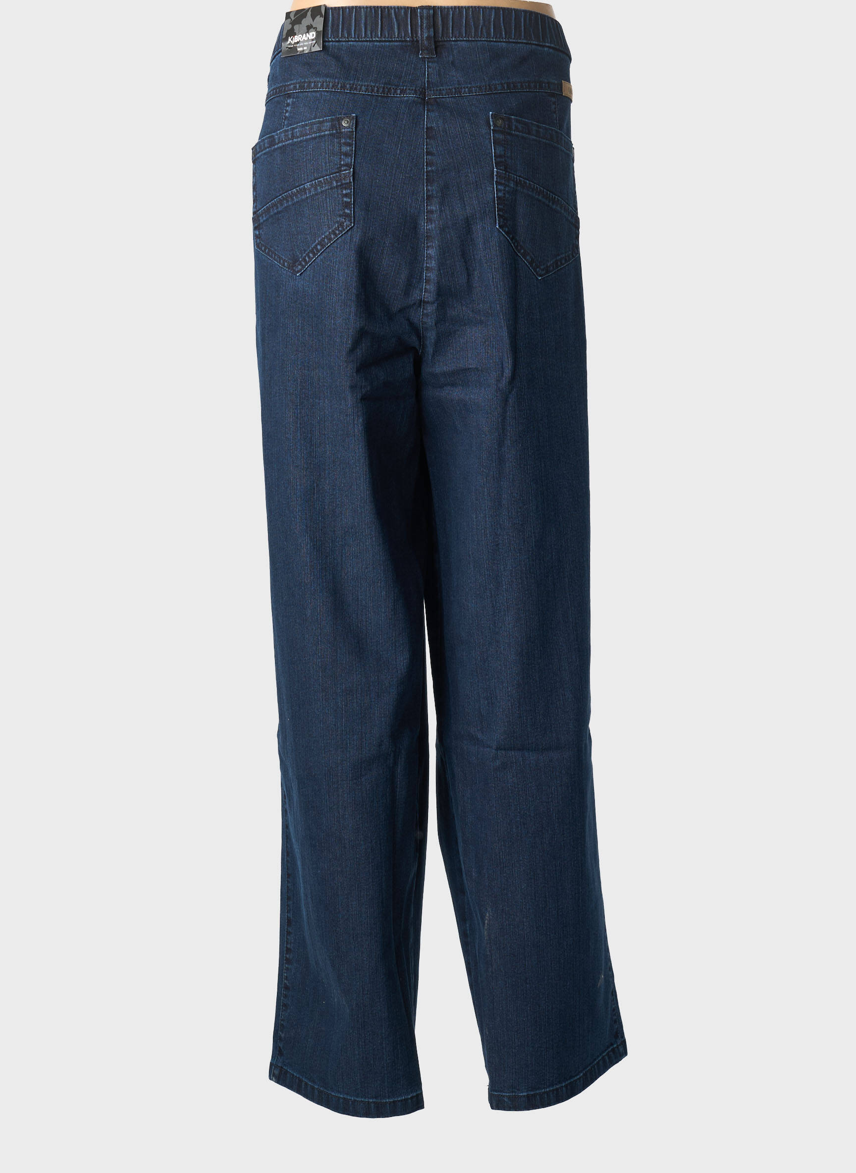 Jeans coupe droite stretch taille normale bleu KJBRAND femme