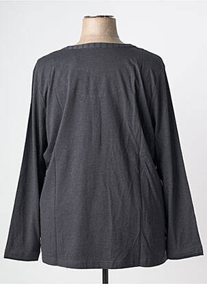 Top manches longues manches longues gris SHEEGO femme