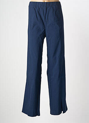 Pantalon droit stretch taille normale bleu SHEEGO femme