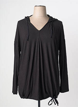 T-shirt manches longues manches longues noir SHEEGO femme