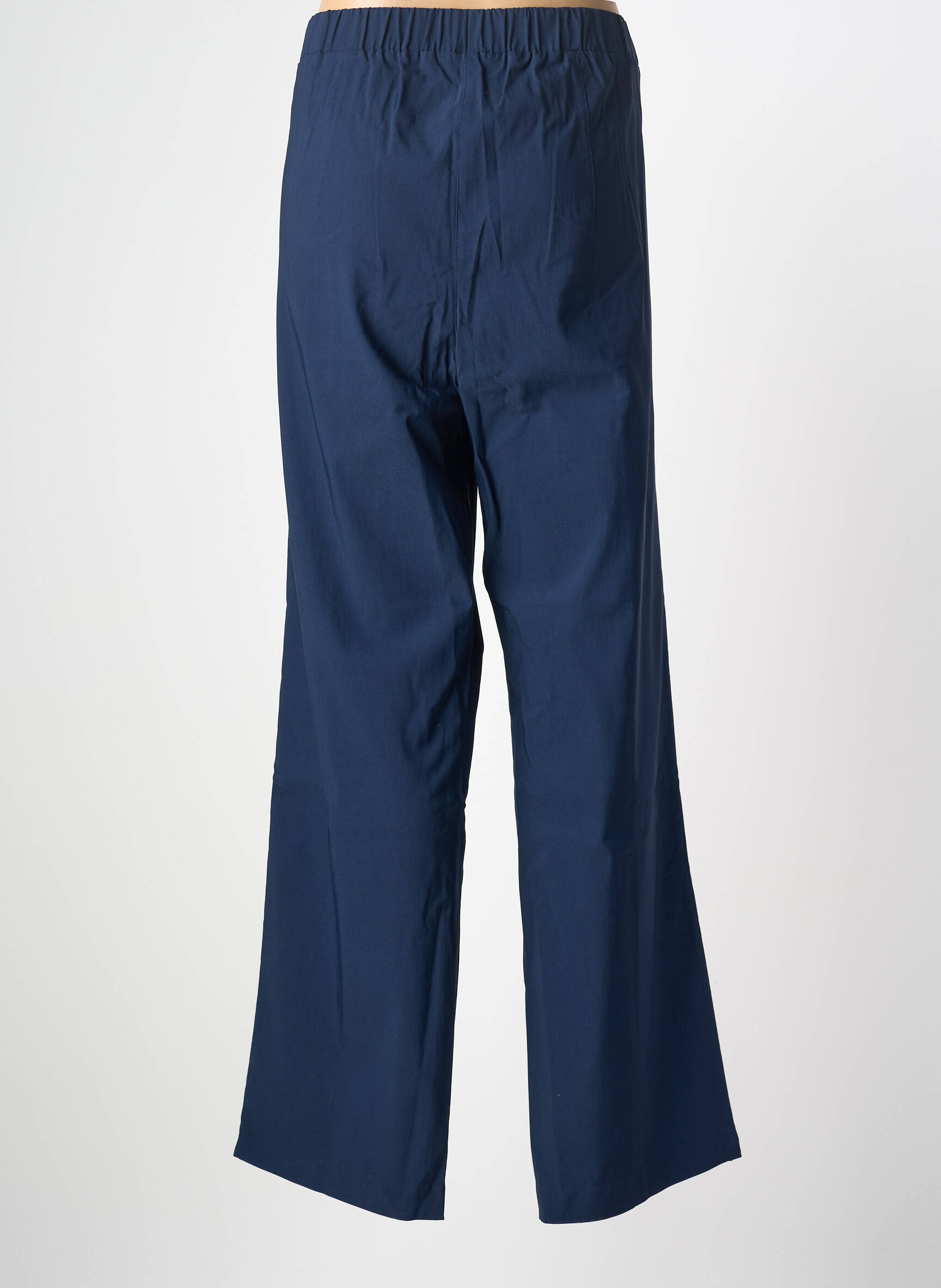 Pantalon droit stretch taille normale bleu SHEEGO femme