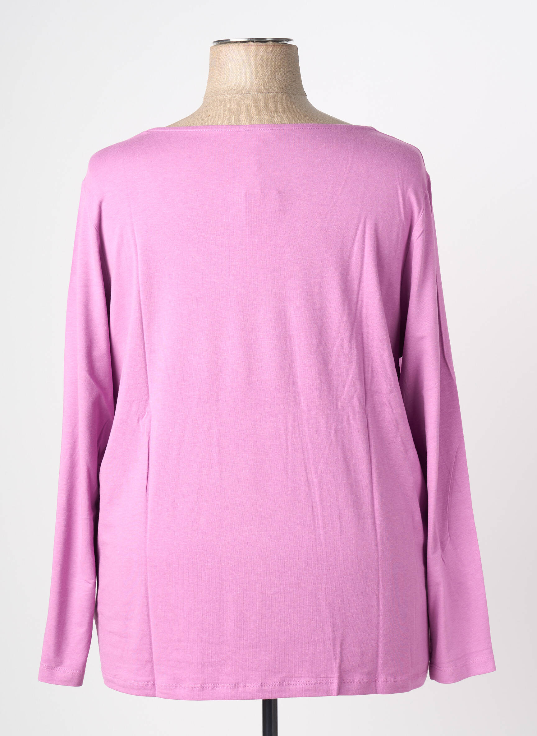 T-shirt manches longues manches longues violet SHEEGO femme