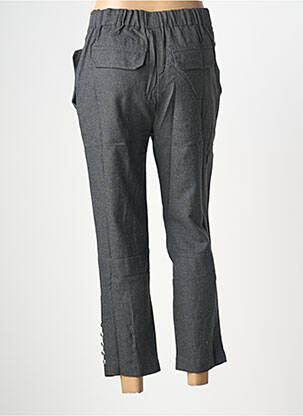 Pantalon 7/8 taille haute taille haute gris RHUM RAISIN femme