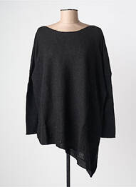 Pull col rond manches longues noir RHUM RAISIN femme