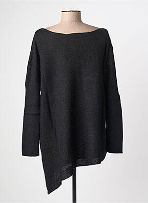 Pull coupe droite manches longues noir RHUM RAISIN femme