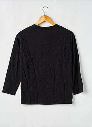 T-shirt stretch manches 3/4 noir W.O.P (WORLD OF POP) enfant