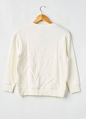 Sweat-shirt sérigraphie manches longues beige W.O.P (WORLD OF POP) enfant