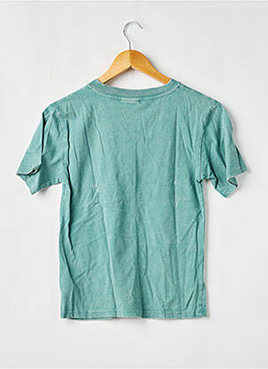 T-shirt stretch manches courtes vert LE TEMPS DES CERISES garçon