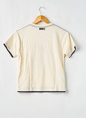 T-shirt stretch manches courtes beige BOBOLI garçon