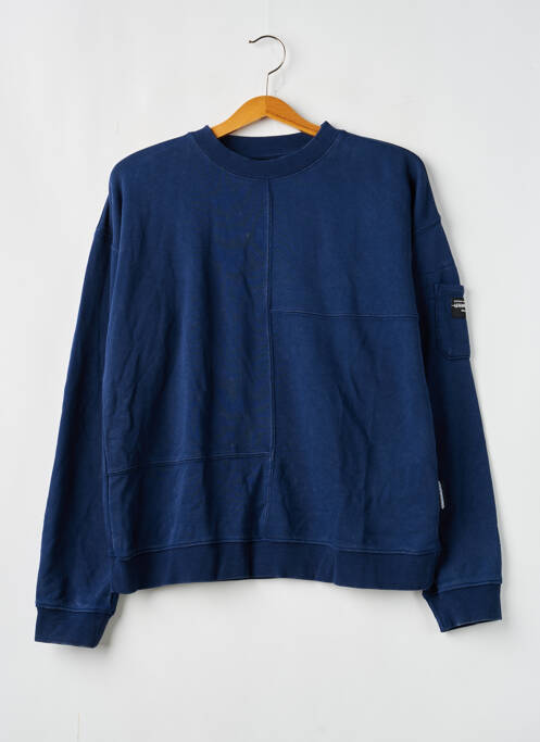 Sweat-shirt stretch manches longues bleu LE TEMPS DES CERISES garcon