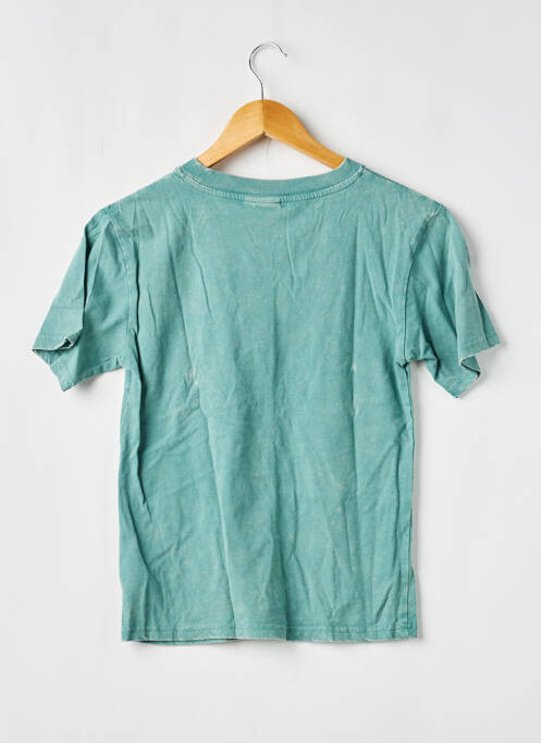 T-shirt stretch manches courtes vert LE TEMPS DES CERISES garcon