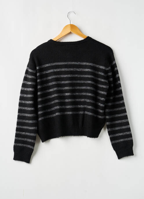 Gilet manches longues noir LE TEMPS DES CERISES fille