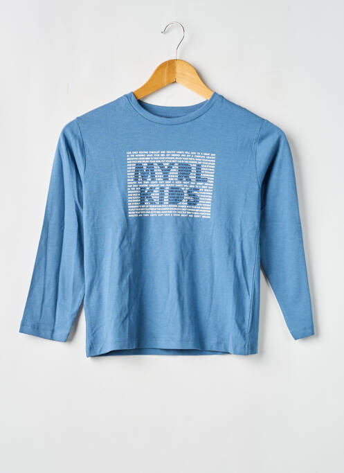 T-shirt bleu MAYORAL garçon