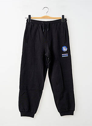 Jogging stretch taille élastique noir W.O.P (WORLD OF POP) garçon