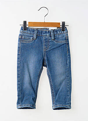 Jeans coupe slim stretch taille ajustable bleu MAYORAL garcon