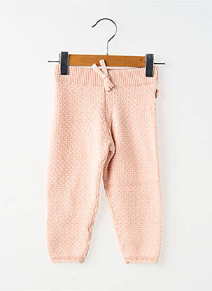 Legging taille normale taille élastique rose NOPPIES fille