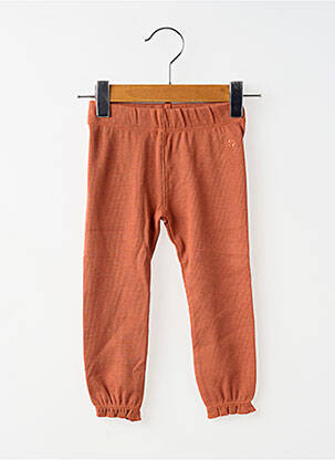 Legging stretch taille élastique orange NOPPIES fille