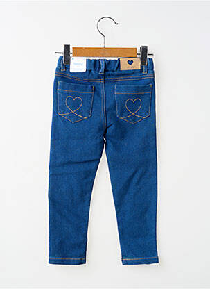 Jegging stretch taille ajustable bleu MAYORAL fille