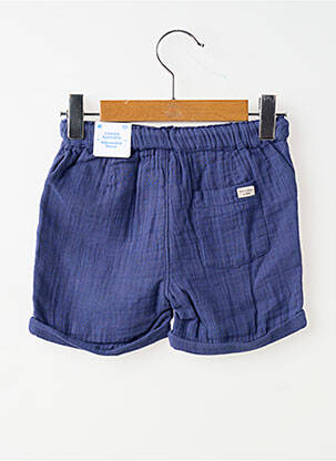 Short poches taille ajustable bleu MAYORAL garcon
