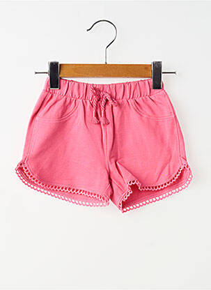 Short stretch taille élastique rose MAYORAL fille