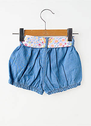 Short tissage denim bleu MAYORAL fille
