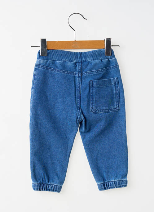 Pantalon droit poches taille élastique bleu MAYORAL garcon