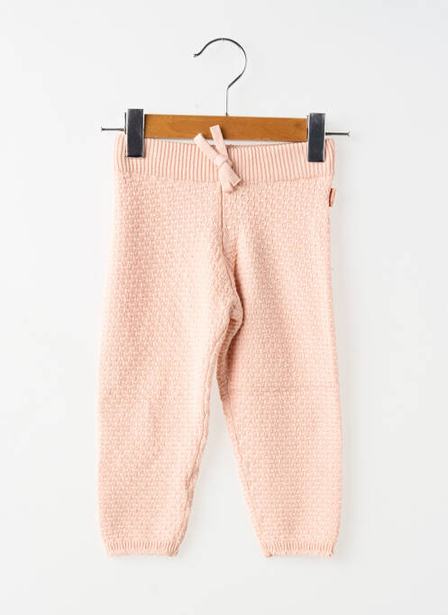 Legging taille normale taille élastique rose NOPPIES fille