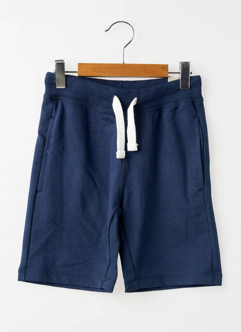 Bermuda taille élastique taille élastique bleu ZY garcon