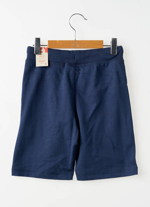 Bermuda taille élastique taille élastique bleu ZY garcon