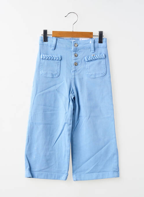 Pantalon large bleu MAYORAL fille