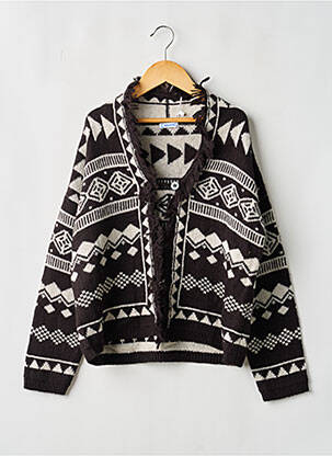 Veste casual fermeture boutonnée sur le devant noir MAYORAL fille