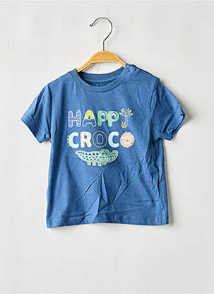 T-shirt stretch manches courtes bleu MAYORAL garcon