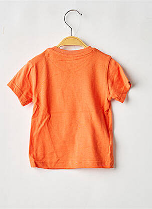 T-shirt stretch manches courtes orange MAYORAL garçon