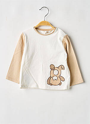 T-shirt manches longues manches longues beige MAYORAL garçon