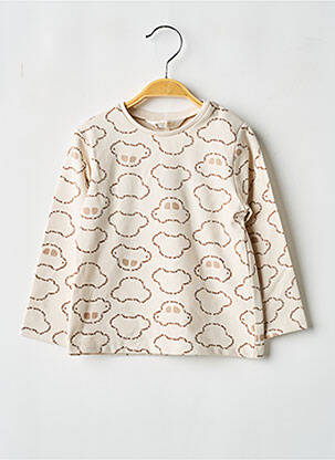 T-shirt manches longues manches longues beige MAYORAL garçon
