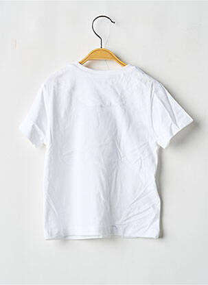 T-shirt stretch manches courtes blanc MAYORAL garçon