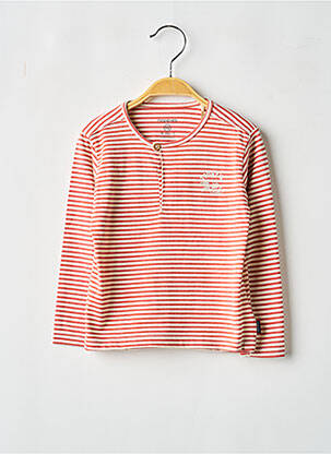 T-shirt manches longues manches longues rouge NOPPIES garcon