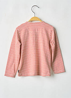 T-shirt manches longues manches longues rouge NOPPIES garçon