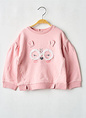 Sweat-shirt manches longues manches longues rose MAYORAL fille