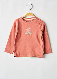 T-shirt stretch manches longues rose NOPPIES fille