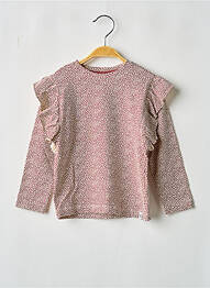 Top manches longues manches longues rouge NOPPIES fille