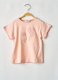 Top manches courtes manches courtes rose MAYORAL fille