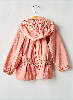 Coupe-vent col rond a capuche rose MAYORAL fille