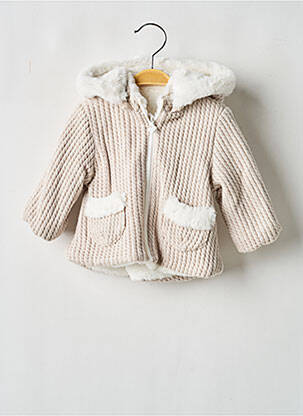 Polaire poches beige MAYORAL fille